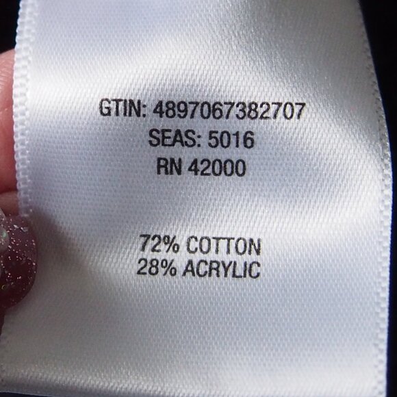 Adam Levine Chunky Knit Cowl Neck Cardigan /Red Blue Aztec Print Size L - Picture 10 of 15